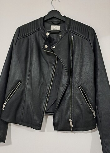 Kadın deri ceket  - Görsel 6