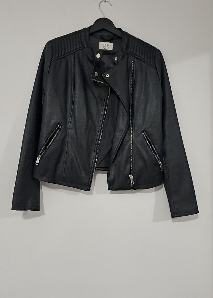 Kadın deri ceket  - Görsel 3
