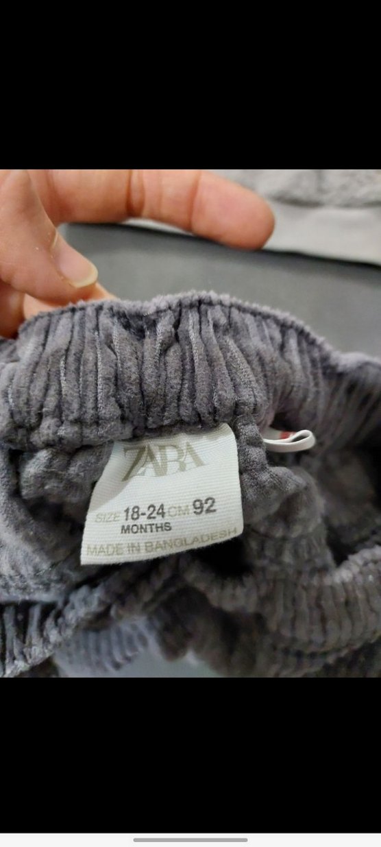 Gri Bebek Erkek İkili Takım Mickey Desenli - Görsel 2