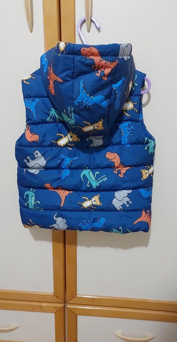 Erkek Çocuk Kapüşonlu Yelek - Görsel 4