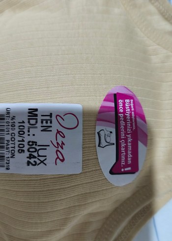 Bej Spor Sütyeni, Normal Boy, Desenli Yok - Görsel 3