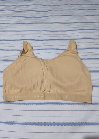 Bej Spor Sütyeni, Normal Boy, Desenli Yok - Görsel 2