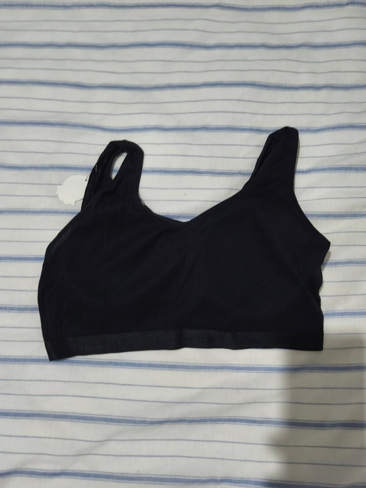 Siyah Midi Spor Sütyeni - Görsel 3