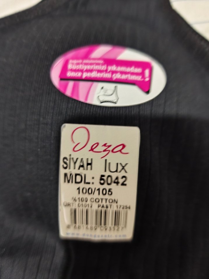 Siyah Midi Spor Sütyeni - Görsel 2