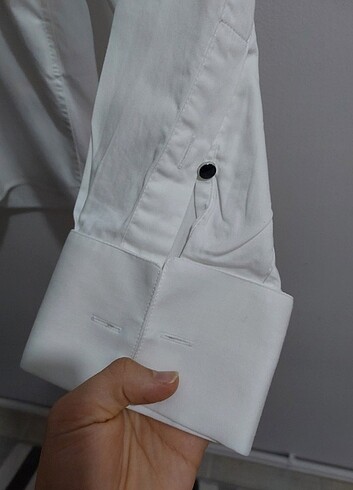 Altınyıldız smokin gömlek  - Görsel 4