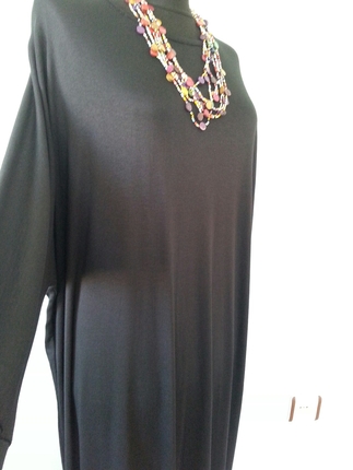 Batik yeni etiketli viskon penye maxi elbise