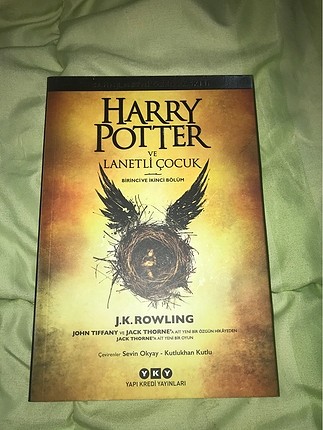 Harry potter lanetli çocuk kitabı