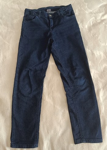 Erkek Çocuk Lacivert Regular Fit Denim Pantolon
