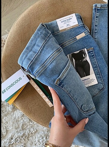 H&M H&M marka dar paça skinny jean