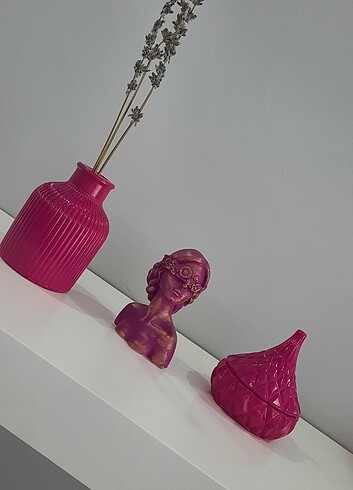 3 lü vazo biblo set