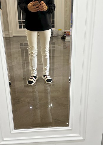 Mango Spor Dar Kesim Pantolon - Görsel 4