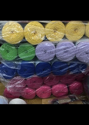 Pamuk makrome hobitu 1 adet - Görsel 2