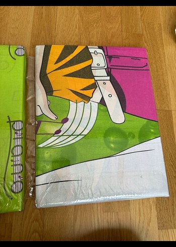 Genç Nevresim Takımı Pembe Baskılı - Görsel 2