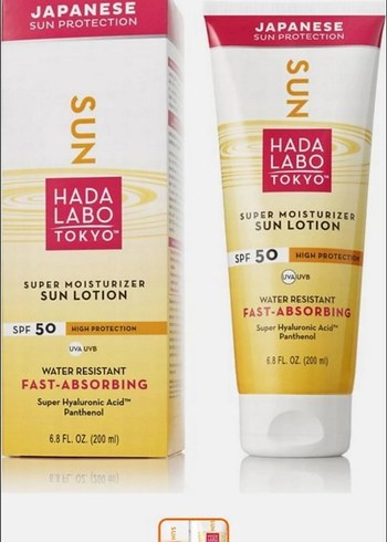 Hada Labo Tokyo SPF 50 Güneş Losyonu - Görsel 5