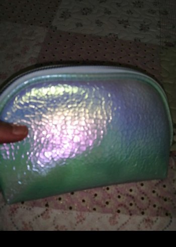 Mermaid Desenli Kadın Makyaj Çantası - Görsel 6