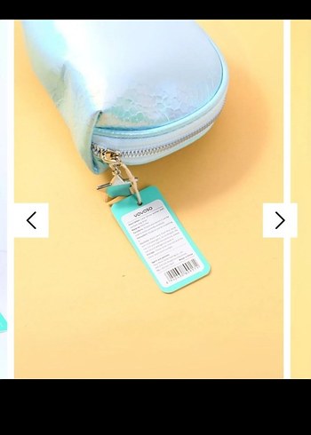 Mermaid Desenli Kadın Makyaj Çantası - Görsel 2