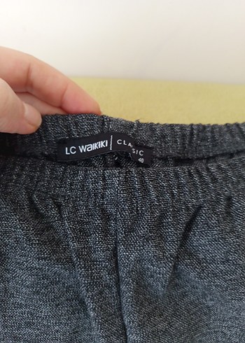 Gri Kadın Pantolon - Görsel 6