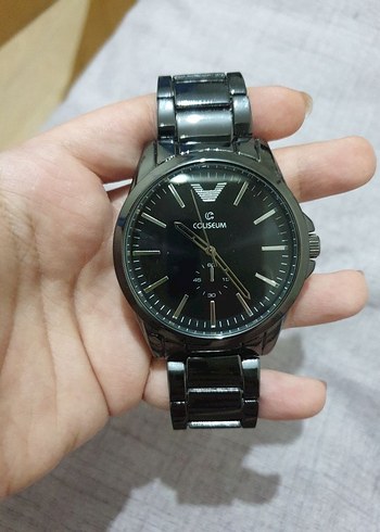 Coliseum Siyah Minimalist Erkek Saati
