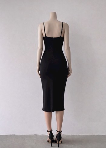 Siyah abiye Elbise - Görsel 2