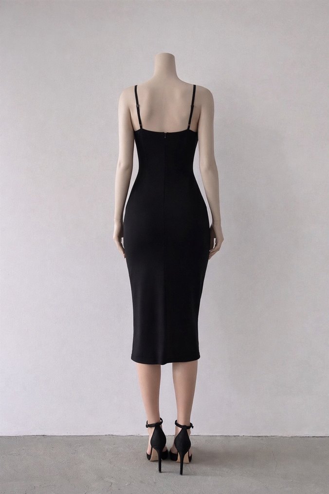 Siyah abiye Elbise - Görsel 2