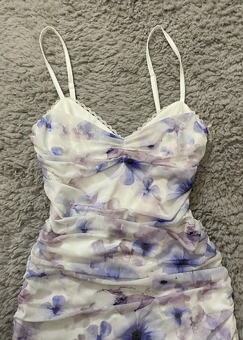 Uzun Askılı Elbise - Görsel 3