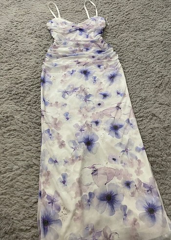 Uzun Askılı Elbise - Görsel 2