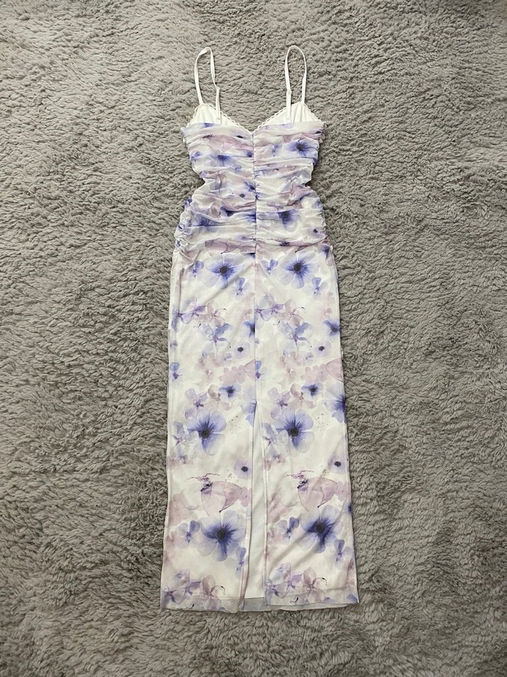 Uzun Askılı Elbise - Görsel 4