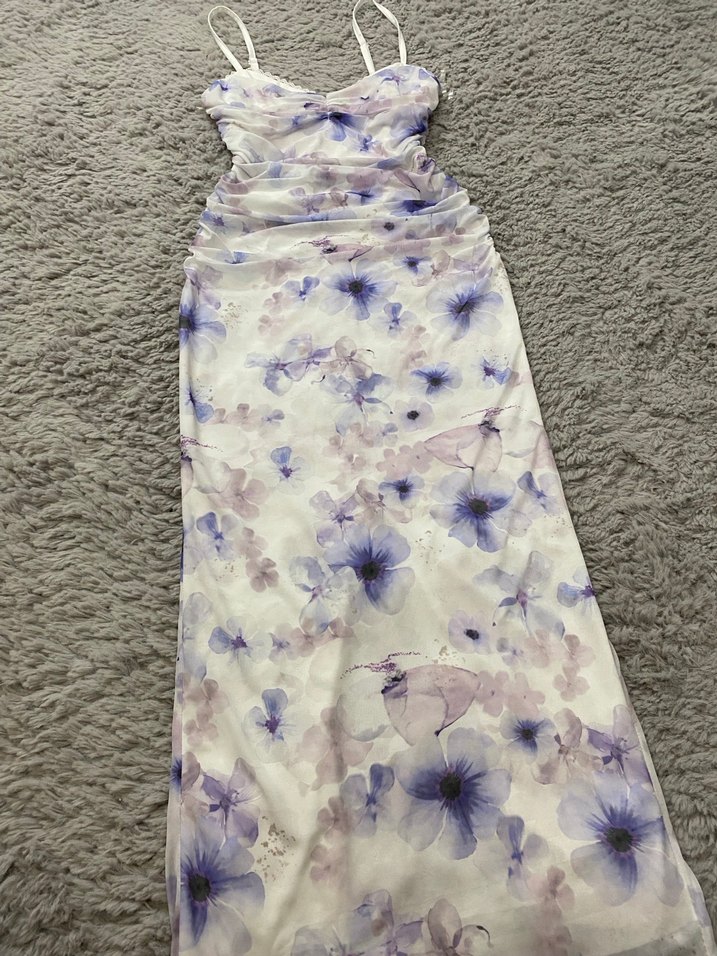 Uzun Askılı Elbise - Görsel 2