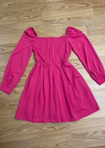 Fuşya şirin elbise - Görsel 4