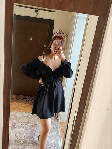 s Beden siyah Renk Siyah elbise