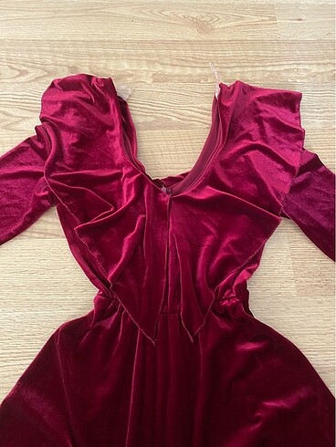 Zara Bordo elbise