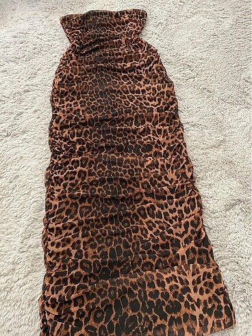 Zara Leopar elbise