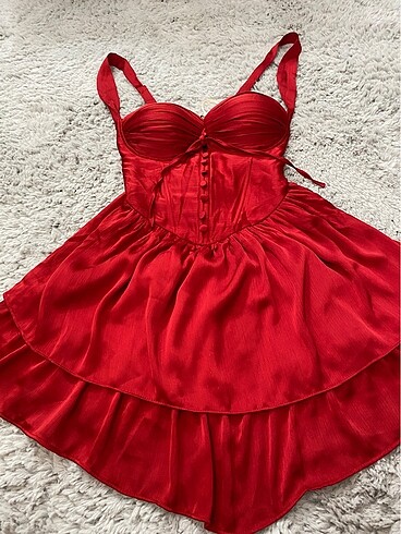 Zara Saten elbise