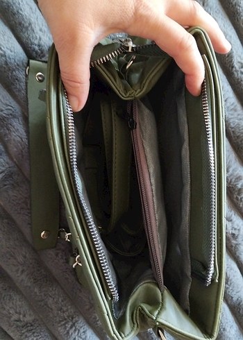 Şık Yeşil Kadın Omuz Çantası - Görsel 3