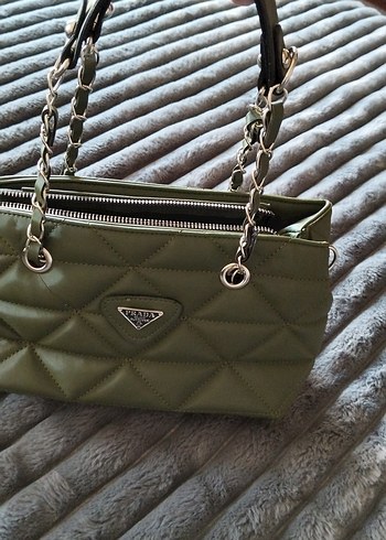 Şık Yeşil Kadın Omuz Çantası - Görsel 4