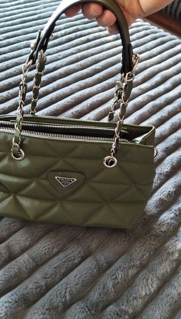 Şık Yeşil Kadın Omuz Çantası - Görsel 4