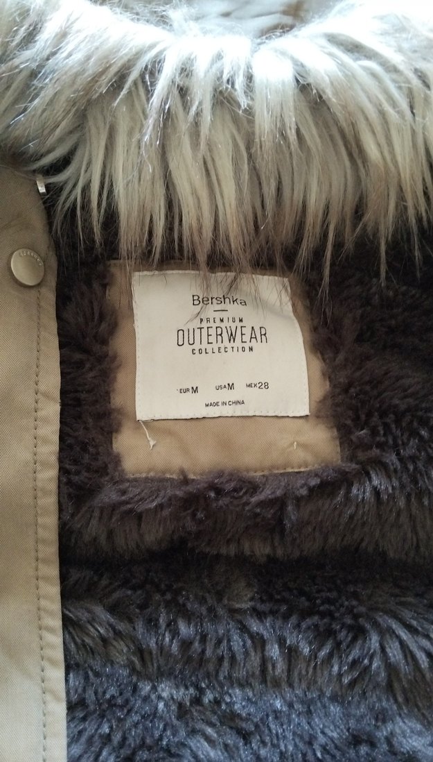 Haki Kapüşonlu Kadın Kışlık Mont - Görsel 3