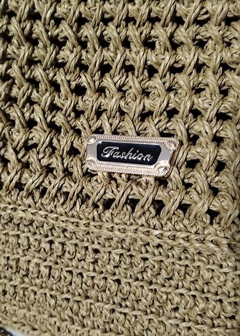 Hasır Örgü Kadın Çanta Zincir Askılı - Görsel 3