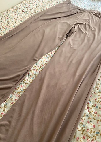 Bohem Salaş Uzun Bej Pantolon - Görsel 2