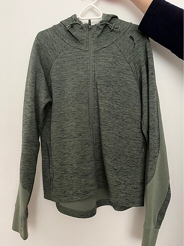 Puma unisex fermuarlı hırka