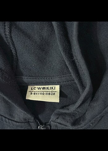 Erkek Lacivert Kapüşonlu Fermuarlı Sweatshirt - Görsel 3