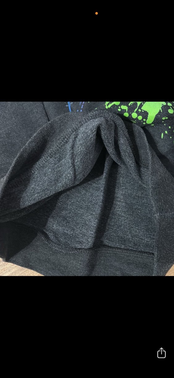 Baskılı Siyah Erkek Sweatshirt - Görsel 4