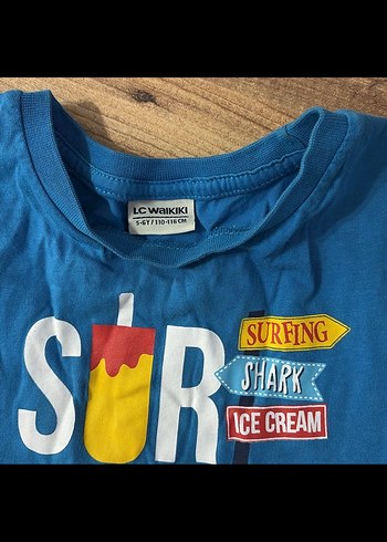 Erkek Çocuk Renkli Baskılı Kısa Kollu Tişört - Görsel 4