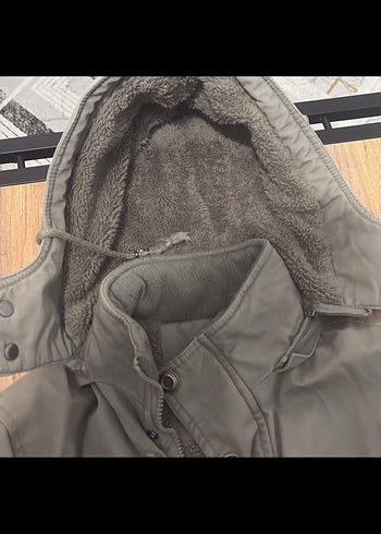 Yeşil Midi Street Style Erkek Mont - Görsel 5