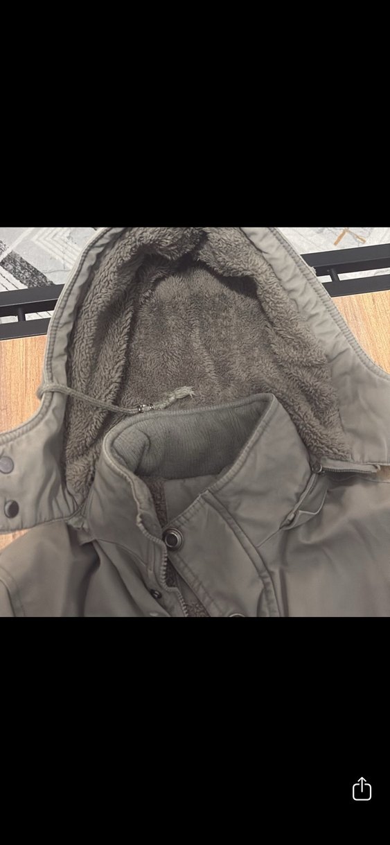 Yeşil Midi Street Style Erkek Mont - Görsel 5