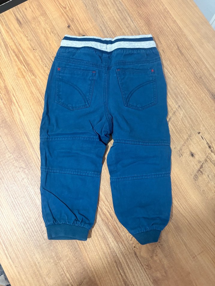 Gri Kemerli Erkek Çocuk Denim Pantolon - Görsel 2