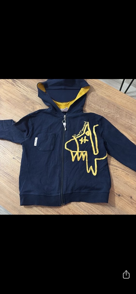 Kapüşonlu Fermuarlı Erkek Çocuk Sweatshirt - Görsel 4