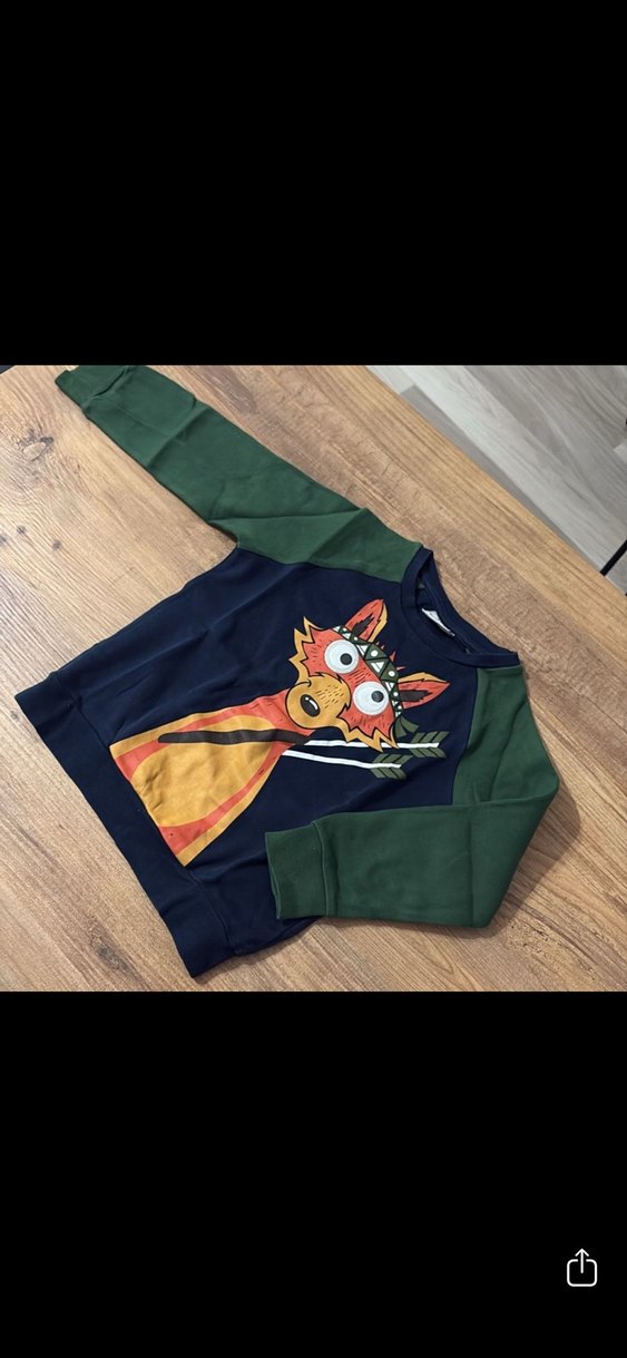 Bohem Tarz Erkek Çocuk Sweatshirt - Görsel 2