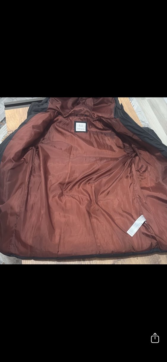 Fermuarlı Kapüşonlu Erkek Çocuk Kışlık Mont - Görsel 5