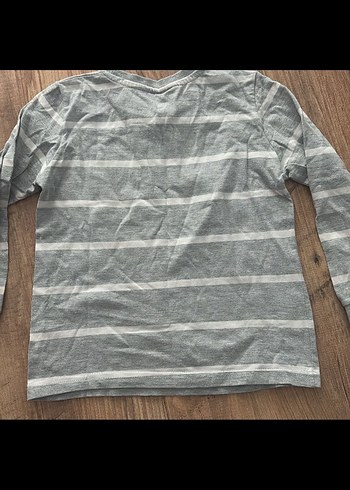 Gri Erkek Çocuk Baskılı Uzun Kollu Sweatshirt - Görsel 4